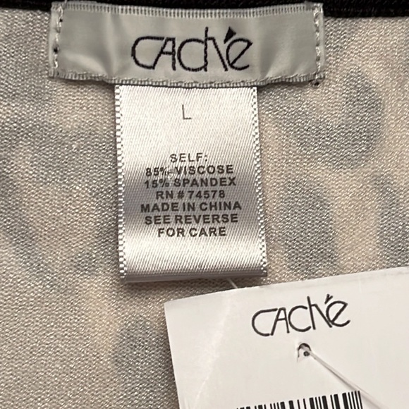 Cache 2-Pc Sweater Set - Tube Top Sz L & Shrug Sz XL - Picture 7 of 15